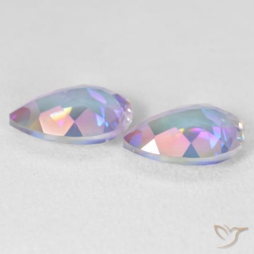 Shop natural 3.44ct Multicolore Quartz mystique gems, En forme de poire, from Brésil at GemSelect. In stock, global shipping!