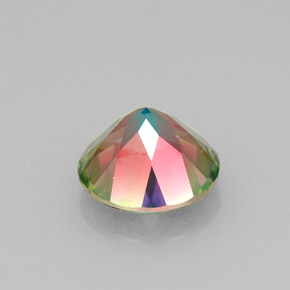 Topaze mystique multicolore naturelle coupe roude, 2,33 ct, VVS