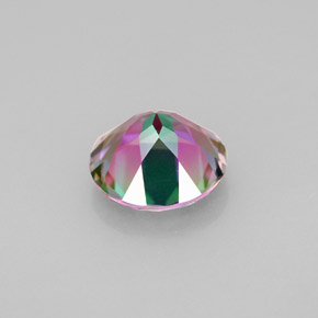 Topaze mystique multicolore naturelle coupe roude, 2,18 ct, VVS