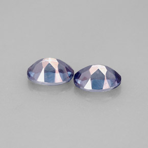 Achetez naturel ct violet topaze mystique gems, coupe ovale, en provenance brésil chez gemselect. en stock, livraison internationale!