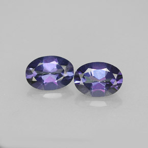 Achetez naturel ct violet topaze mystique gems, coupe ovale, en provenance brésil chez gemselect. en stock, livraison internationale!