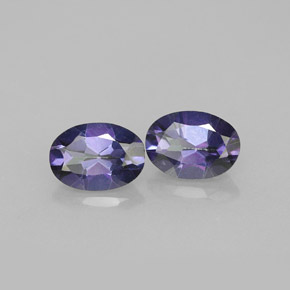 Achetez naturel ct violet topaze mystique gems, coupe ovale, en provenance brésil chez gemselect. en stock, livraison internationale!