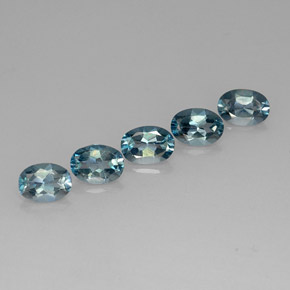 Achetez naturel ct Bleu Topaze mystique gems, Coupe ovale, En provenance Brésil chez GemSelect. En stock, livraison internationale!