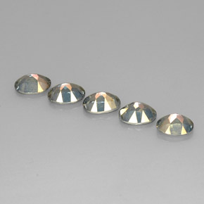 Achetez naturel ct Bleu Topaze mystique gems, Coupe ovale, En provenance Brésil chez GemSelect. En stock, livraison internationale!