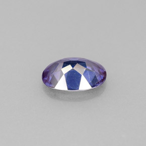 Topaze mystique violet naturelle coupe ovale, 0,68 ct, VVS-VS