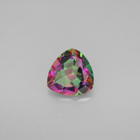 Topaze mystique Partie Supérieure Arc-en-Ciel naturelle Trillion, 1.31 ct, VVS-VS