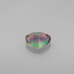 Topaze mystique Partie Supérieure Arc-en-Ciel naturelle Trillion, 1.31 ct, VVS-VS