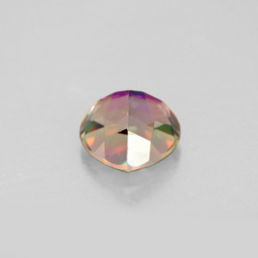 Topaze mystique multicolore naturelle trillion, 1,63 ct, VS