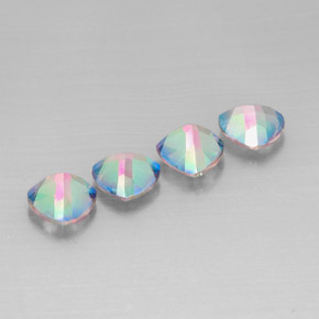 Achetez naturel ct multicolore topaze mystique gems, trillion, en provenance brésil chez gemselect. en stock, livraison internationale!