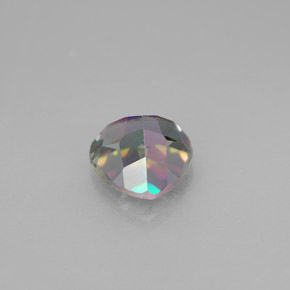 Topaze mystique Partie Supérieure Arc-en-Ciel naturelle Trillion, 1.71 ct, VVS