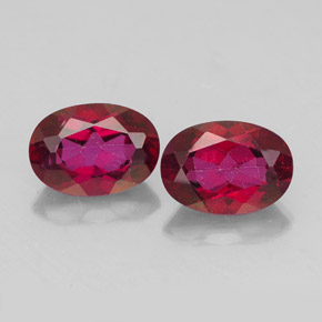 Achetez naturel ct rouge topaze mystique gems, coupe ovale, en provenance brésil chez gemselect. en stock, livraison internationale!