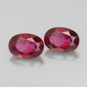 Achetez naturel ct rouge topaze mystique gems, coupe ovale, en provenance brésil chez gemselect. en stock, livraison internationale!