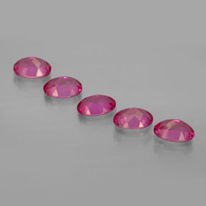 Achetez naturel ct rouge topaze mystique gems, coupe ovale, en provenance brésil chez gemselect. en stock, livraison internationale!