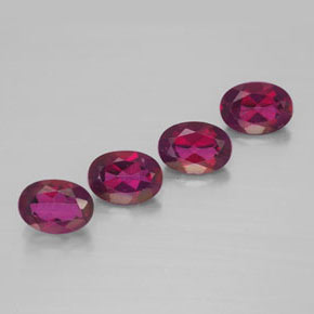 Achetez naturel ct rouge topaze mystique gems, coupe ovale, en provenance brésil chez gemselect. en stock, livraison internationale!