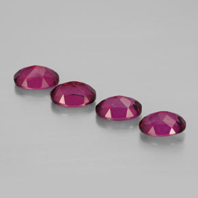 Achetez naturel ct rouge topaze mystique gems, coupe ovale, en provenance brésil chez gemselect. en stock, livraison internationale!