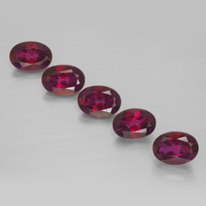 Achetez naturel ct rouge topaze mystique gems, coupe ovale, en provenance brésil chez gemselect. en stock, livraison internationale!