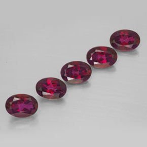 Achetez naturel ct rouge topaze mystique gems, coupe ovale, en provenance brésil chez gemselect. en stock, livraison internationale!