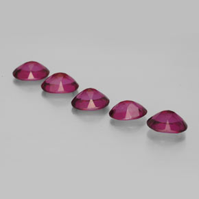 Achetez naturel ct rouge topaze mystique gems, coupe ovale, en provenance brésil chez gemselect. en stock, livraison internationale!