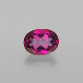 Topaze mystique Rose violacé naturelle Coupe ovale, 1.47 ct, VVS-VS