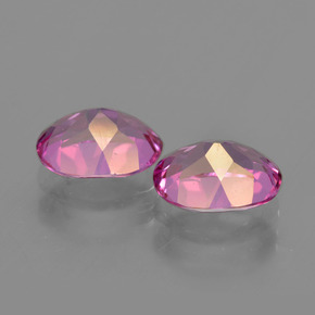 Achetez naturel ct Rose violacé Topaze mystique gems, Coupe ovale, En provenance Brésil chez GemSelect. En stock, livraison internationale!