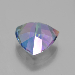 Topaze mystique Multicolore naturelle Trillion, 4.74 ct, VVS-VS