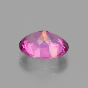 Topaze mystique Rose violacé naturelle Coupe ovale, 3.10 ct, VVS-VS
