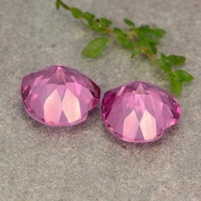 Achetez naturel 10.56ct Magenta profond Topaze mystique gems, Forme de coeur, En provenance Brésil chez GemSelect. En stock, livraison internationale!