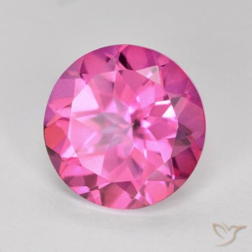 Topaze mystique Magenta profond naturelle Tour, 4.05 ct, VVS-VS