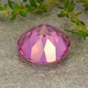Topaze mystique magenta profond naturelle coupe roude, 4,36 ct, VVS-VS