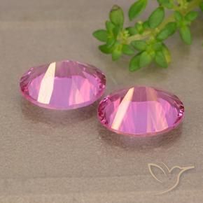 Achetez naturel 5,93ct rose topaze mystique gems, coupe ovale, en provenance brésil chez gemselect. en stock, livraison internationale!