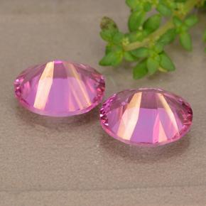 Achetez naturel 6.23ct Rose foncé Topaze mystique gems, Coupe ovale, En provenance Brésil chez GemSelect. En stock, livraison internationale!