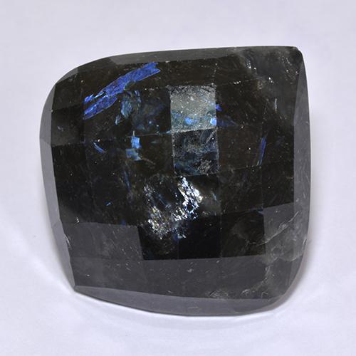 Nuummite Noire naturelle Forme fantaisie, 44.30 ct, Opaque