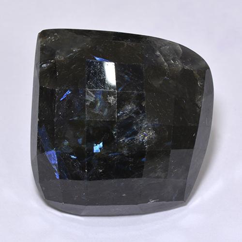 Nuummite Noire naturelle Forme fantaisie, 44.30 ct, Opaque