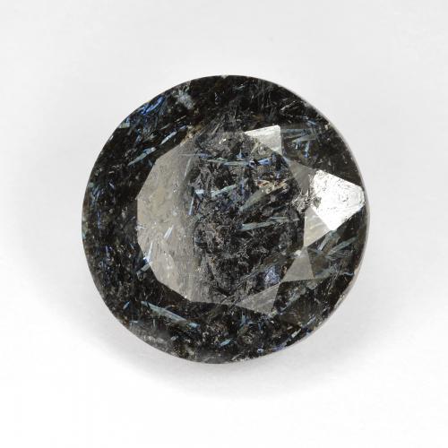 Nuummite multicolore naturelle coupe roude, 19,72 ct, opaque