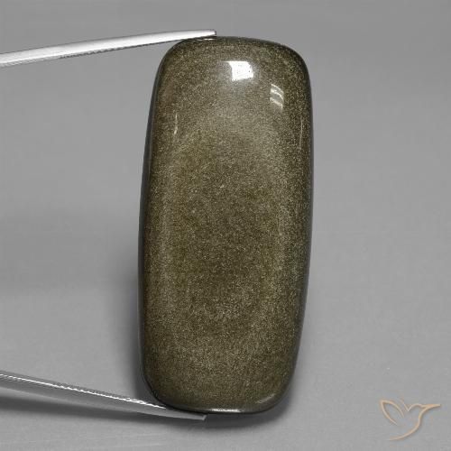 71.31ct Naturel Multicolore Obsidienne, Coussin, Opaque