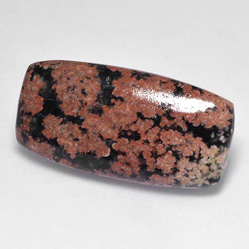 Obsidienne multicolore naturelle coupe coussin, 8,20 ct, opaque