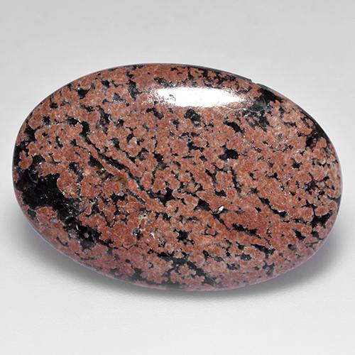 Obsidienne Multicolore naturelle Coupe ovale, 26.36 ct, Opaque