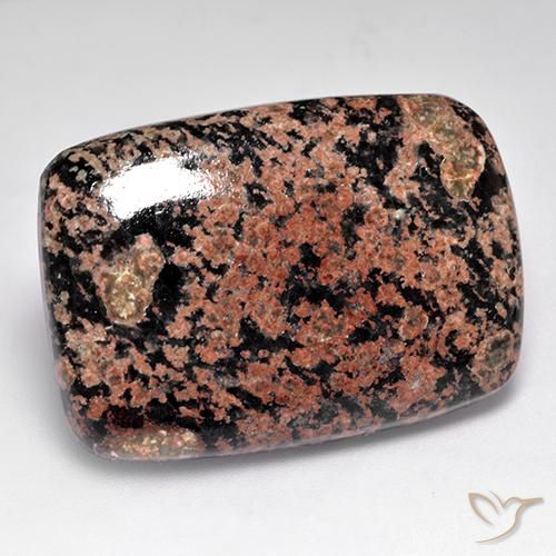 Obsidienne Multicolore naturelle Coussin, 36.16 ct, Opaque