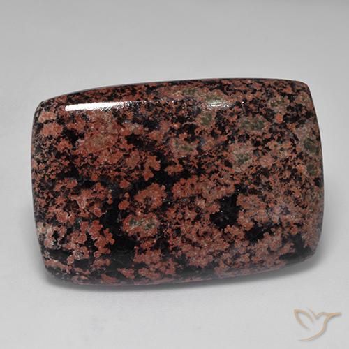 Obsidienne Multicolore naturelle Coussin, 27.08 ct, Opaque