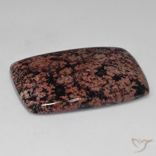 Obsidienne Multicolore naturelle Coussin, 27.08 ct, Opaque