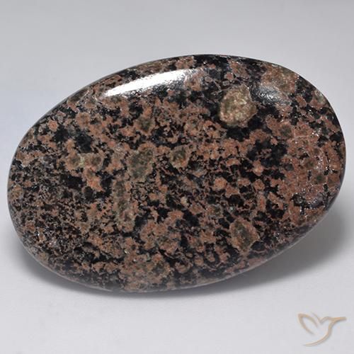 34.17ct Naturel Multicolore Obsidienne, ovale, Opaque