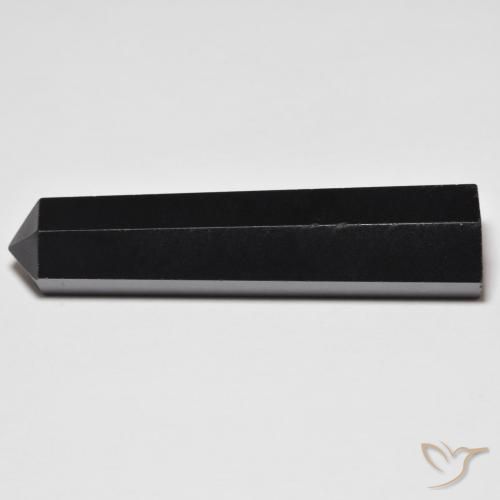 Obsidienne Noir avec reflets dorés naturelle Fantaisie, 36.55 ct, Opaque