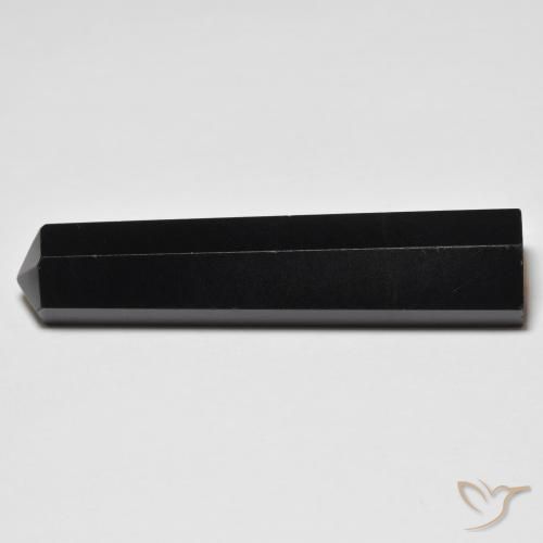 Obsidienne Noir avec reflets dorés naturelle Fantaisie, 36.64 ct, Opaque