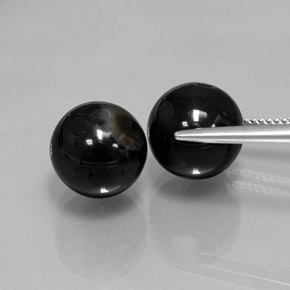 Achetez naturel ct noir onyx gems, sphère / boule, en provenance inde chez gemselect. en stock, livraison internationale!