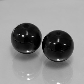 Achetez naturel ct Noire Onyx gems, Sphère / Boule, En provenance Inde chez GemSelect. En stock, livraison internationale!