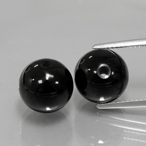 Achetez naturel ct noir onyx gems, sphère / boule, en provenance inde chez gemselect. en stock, livraison internationale!