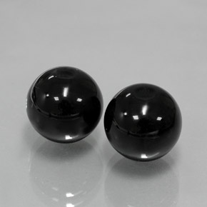 Achetez naturel ct Noire Onyx gems, Sphère / Boule, En provenance Inde chez GemSelect. En stock, livraison internationale!