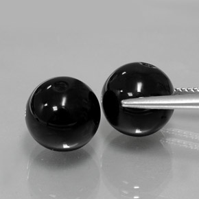 Achetez naturel ct noir onyx gems, sphère / boule, en provenance inde chez gemselect. en stock, livraison internationale!