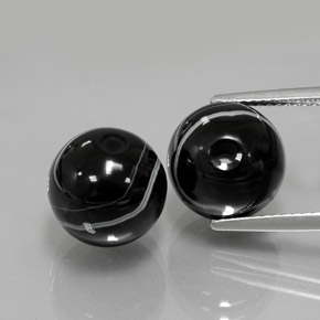 Achetez naturel ct noir onyx gems, sphère / boule, en provenance inde chez gemselect. en stock, livraison internationale!