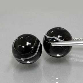 Achetez naturel ct noir onyx gems, sphère / boule, en provenance inde chez gemselect. en stock, livraison internationale!